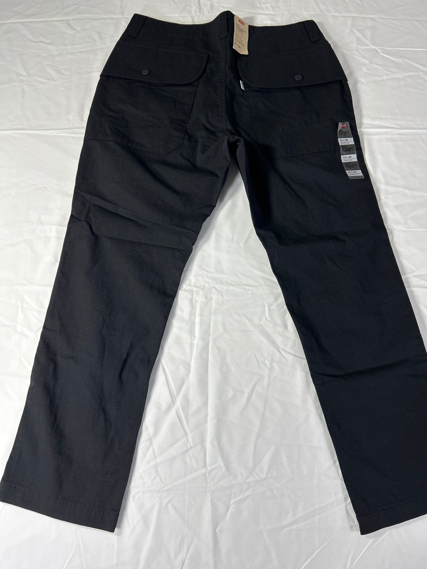 Levi’s 541 Cargo Pants Mens Size 31x30 Black Athletic Taper Stretch